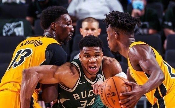  巴特勒关键抢断热火险胜雄鹿保持东部前三位置